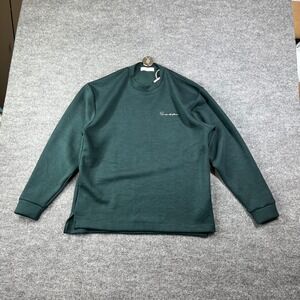 Sense of Place Cardboard Punch Long Sleeve T-Shirt Green Loose Fit - Medium NWT